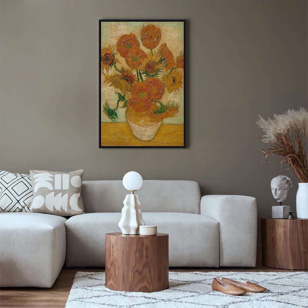 Leinwandbild Sonnenblumen Vincent van Gogh – Impressionistische Meisterwerk