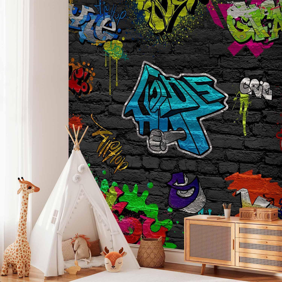 Fototapete - Graffiti wall
