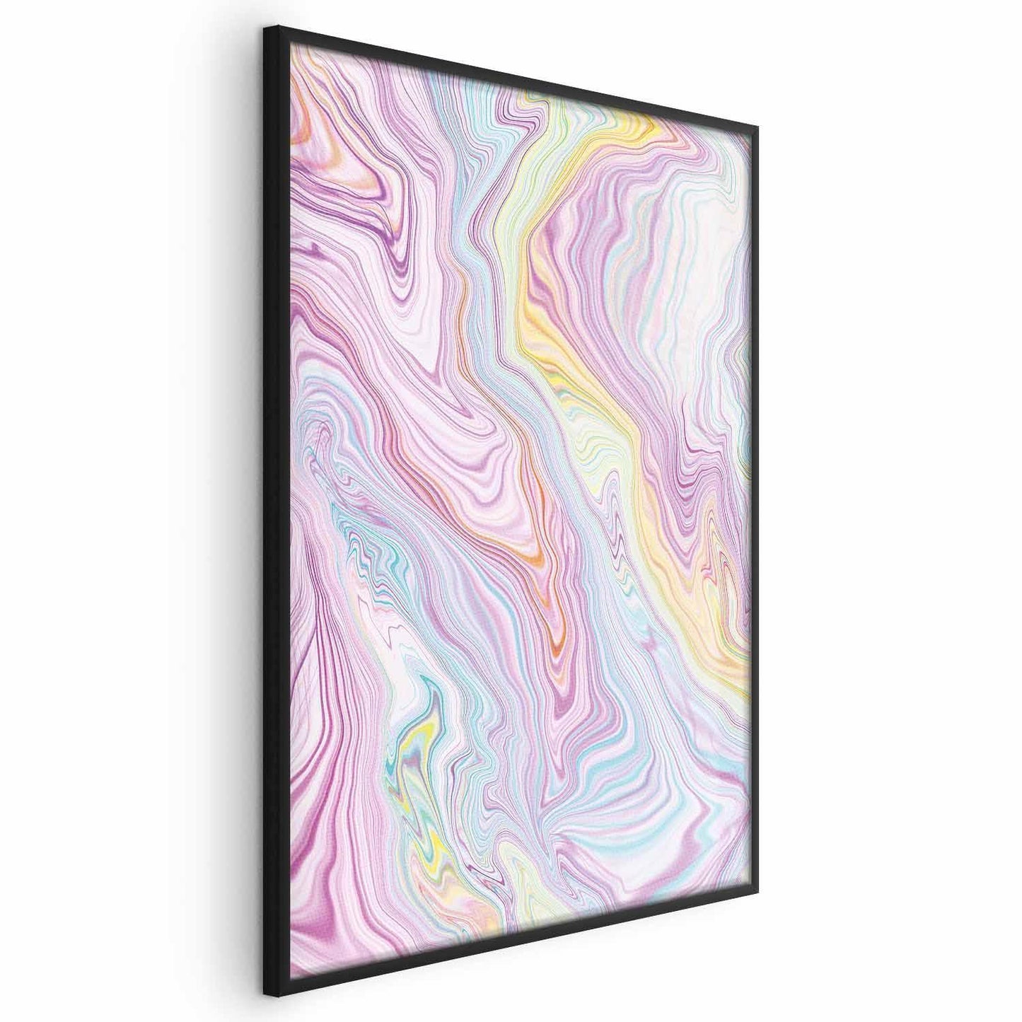 Poster - Colorful Dream - abstract shapes in pastel shades Artgeist