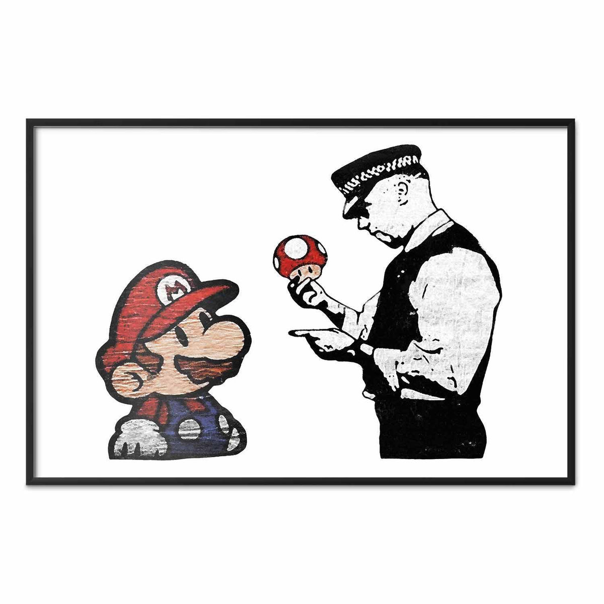 Poster - Banksy: Mushroom Picker