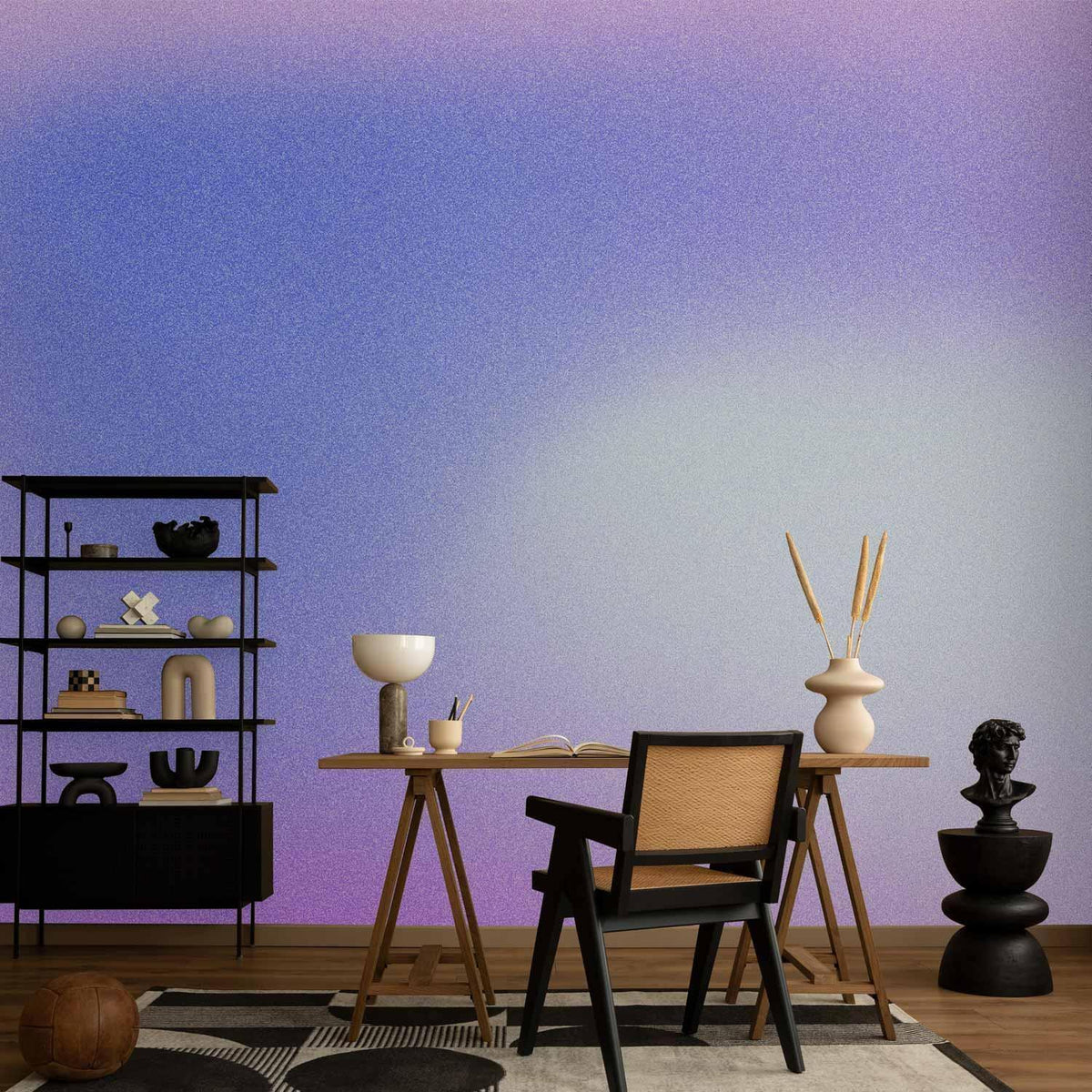 Fototapete - Heather Mist - Delicate Gradient Comprising Various Shades of Violet