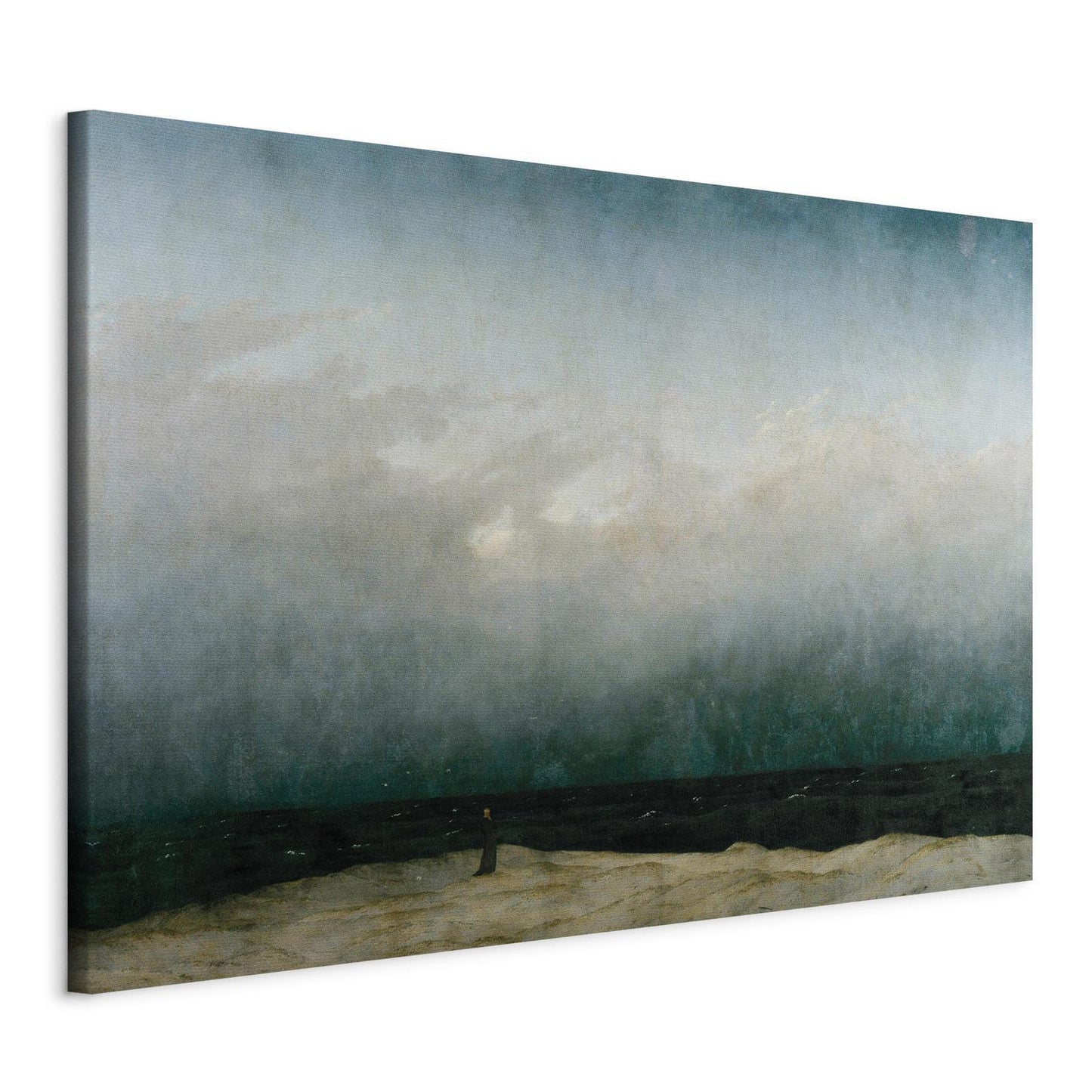 Leinwandbild - The Monk by the Sea Artgeist