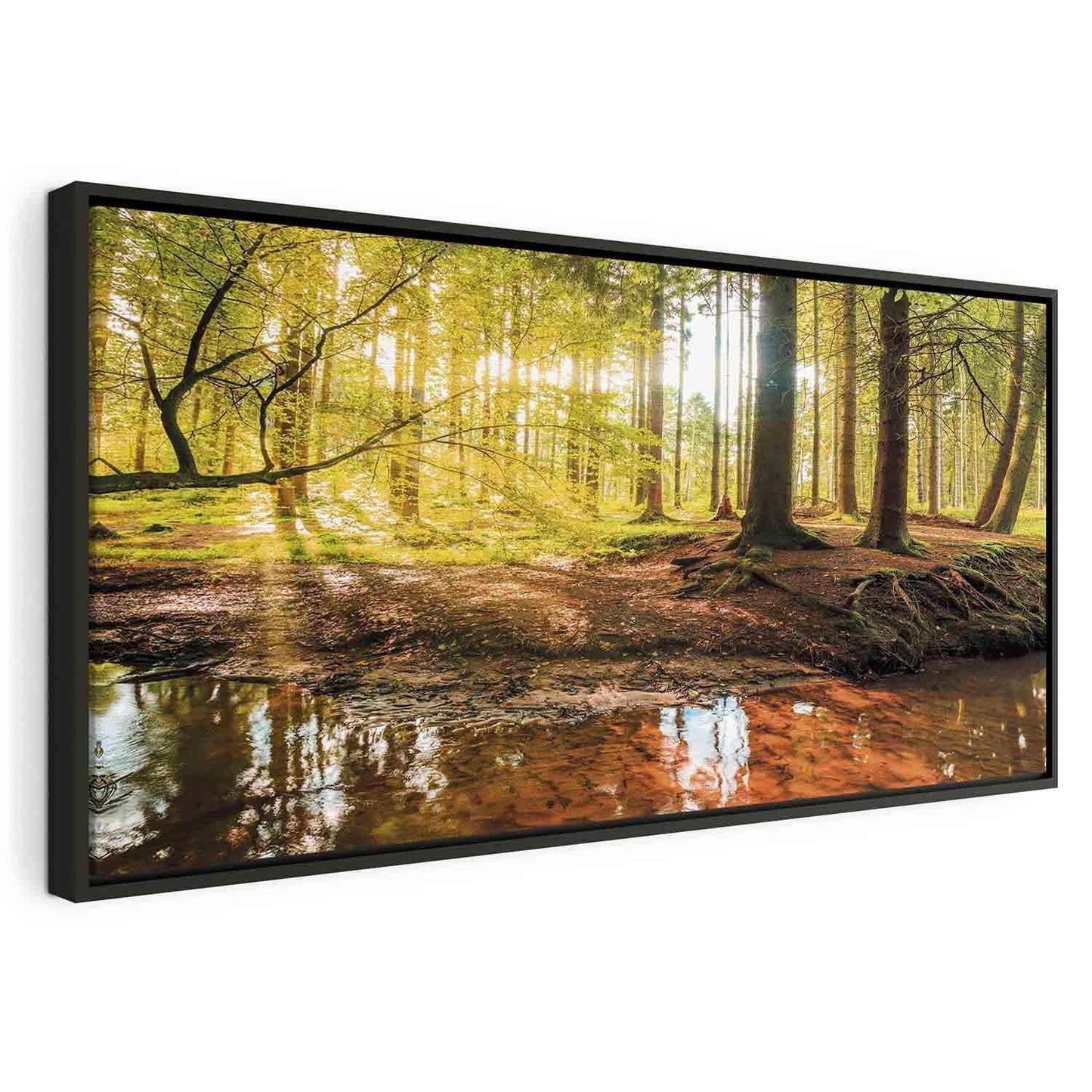 Leinwandbild Herbstträume – Stimmungsvolle Naturkunst in warmen Farben