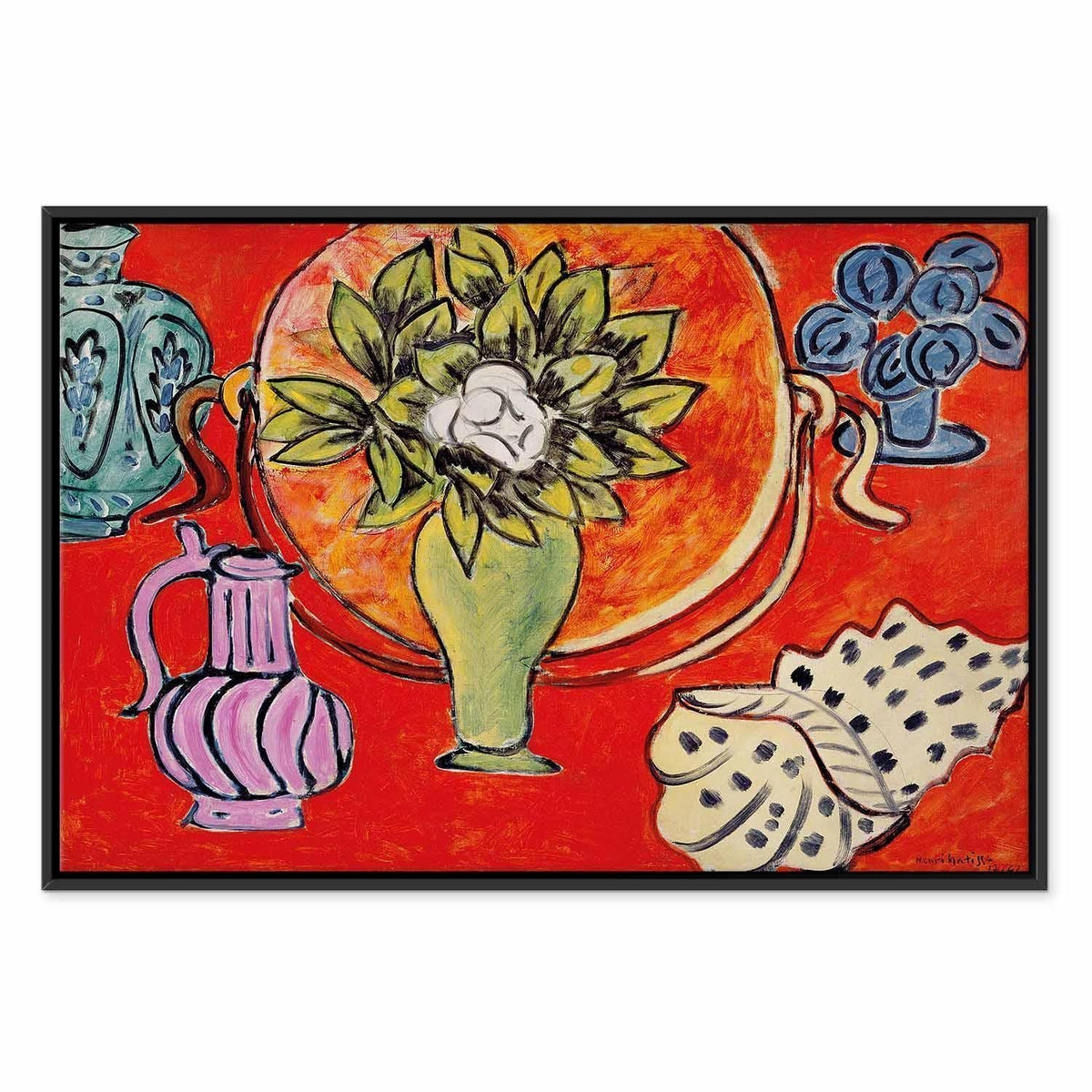 Leinwandbild - Henri Matisse – Still Life with Magnolia