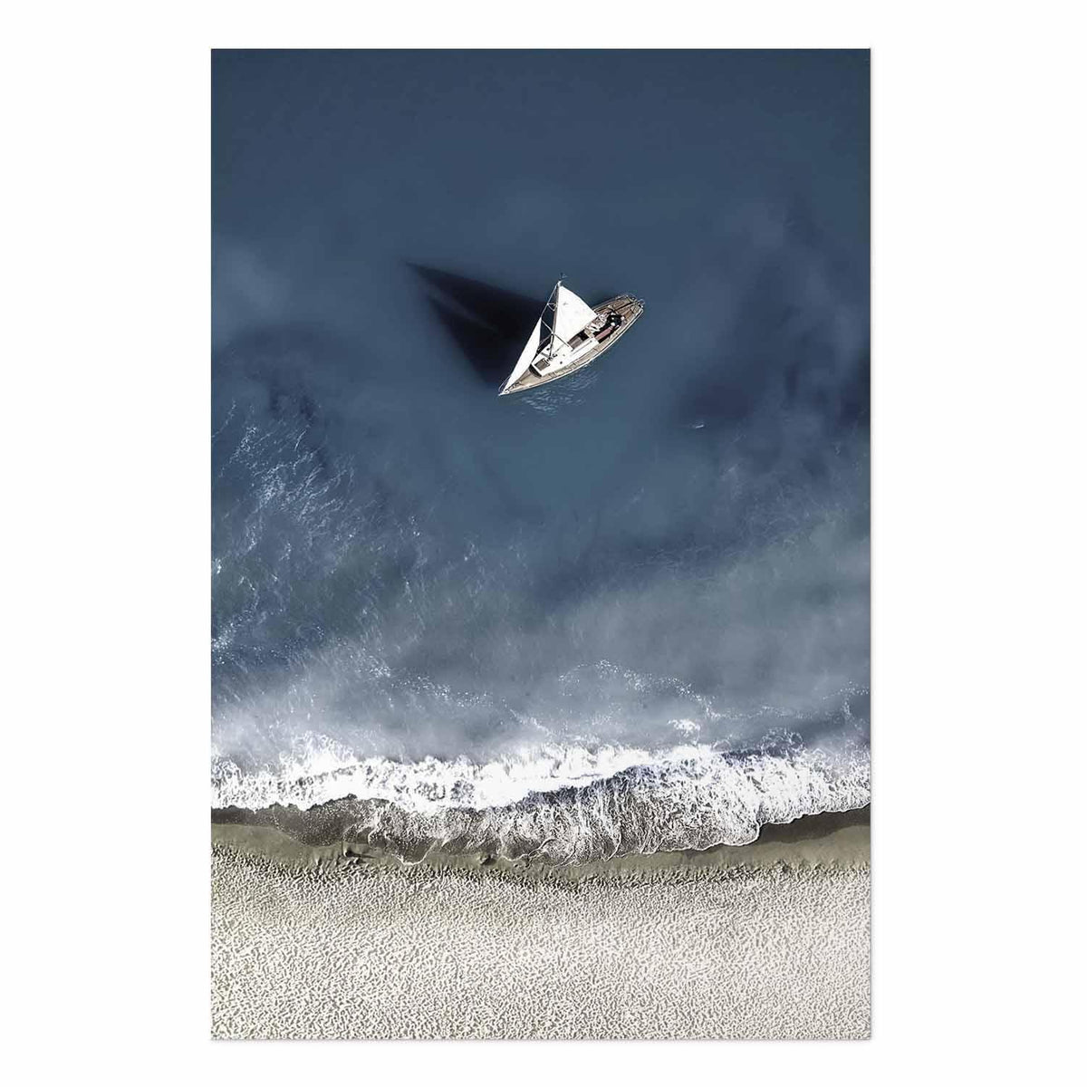 Poster - Yacht on the Sea