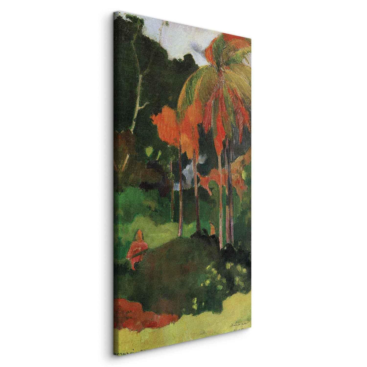 Leinwandbild - Paul Gauguin – Mahana maa I