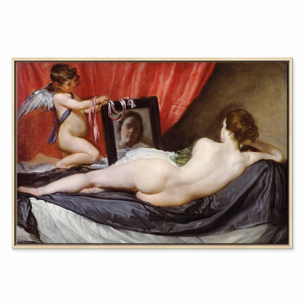 Leinwandbild - Diego Velázquez – The Rokeby Venus