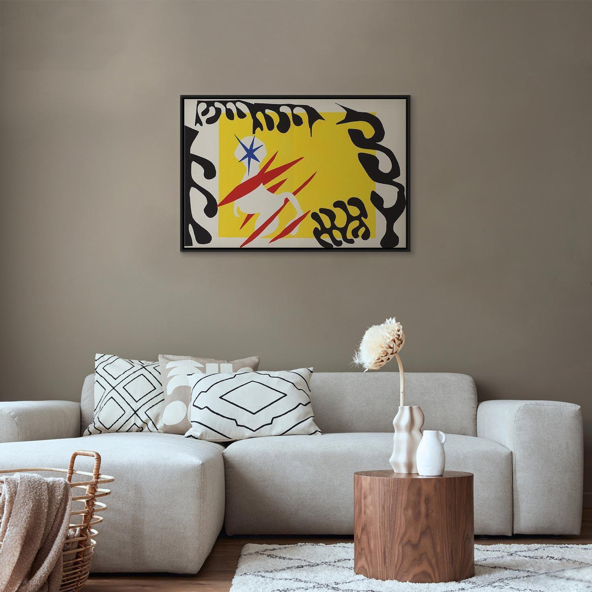 Leinwandbild - Henri Matisse – Nightmare of the White Elephant