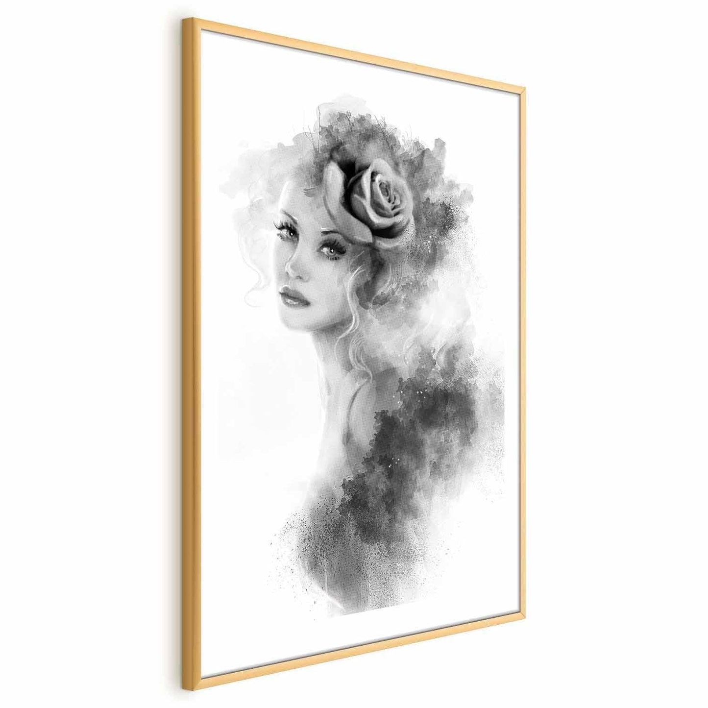 Poster - Watercolor Portrait Artgeist