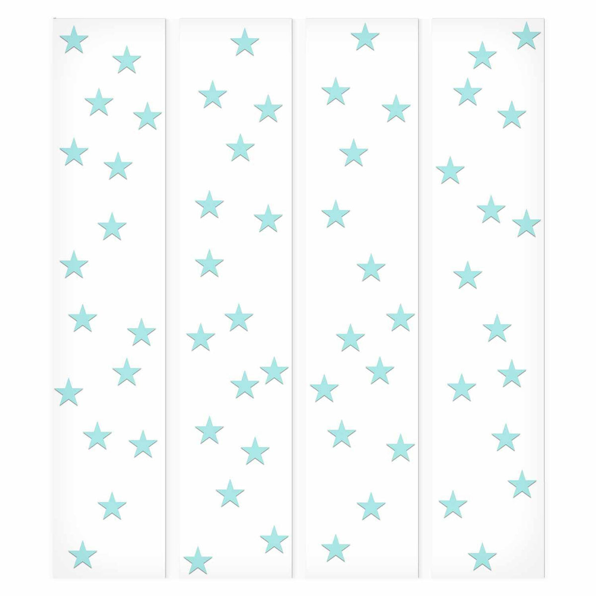 Tapete - Stars - Aquamarine
