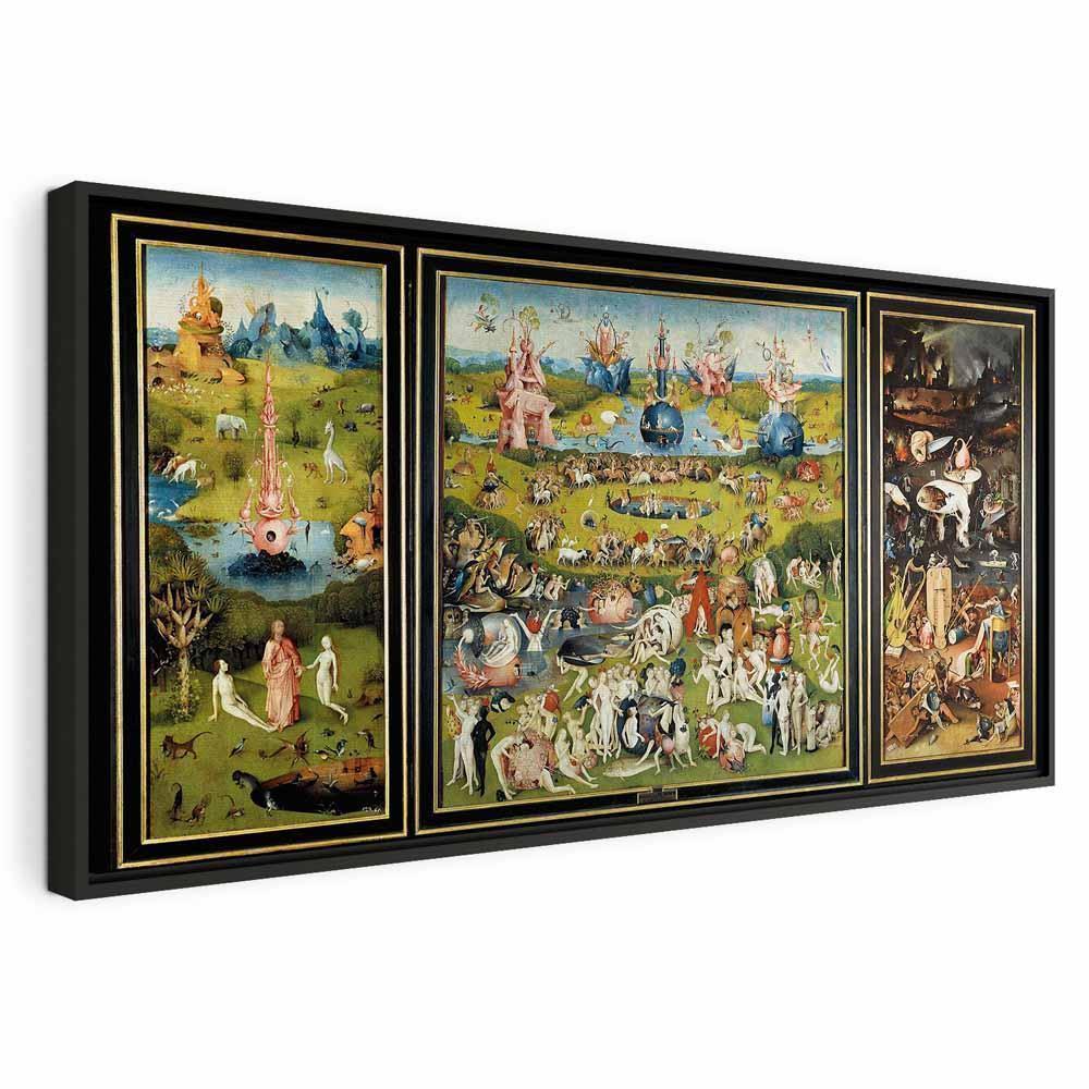 Leinwandbild - Hieronymus Bosch – The Garden of Earthly Delights
