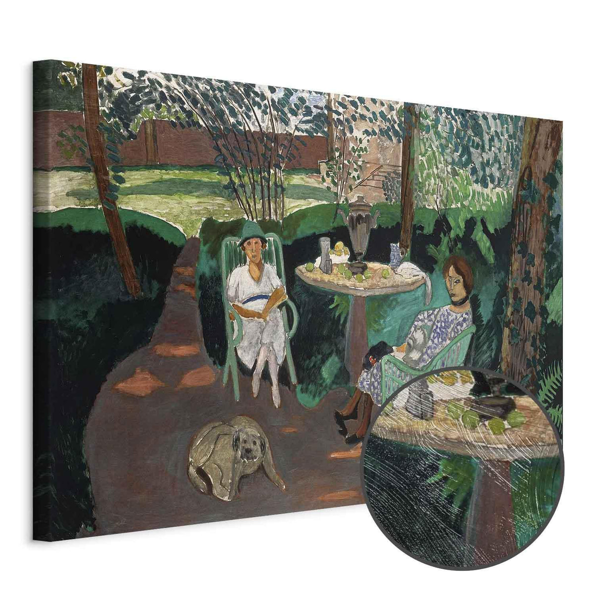 Leinwandbild - Henri Matisse – The Tea