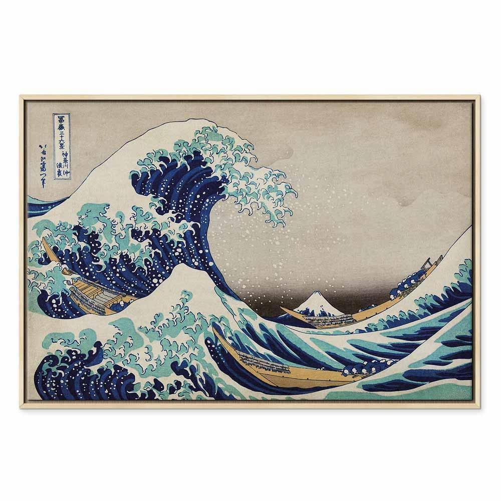 Leinwandbild - Hokusai Katsushika – The Great Wave off Kanagawa