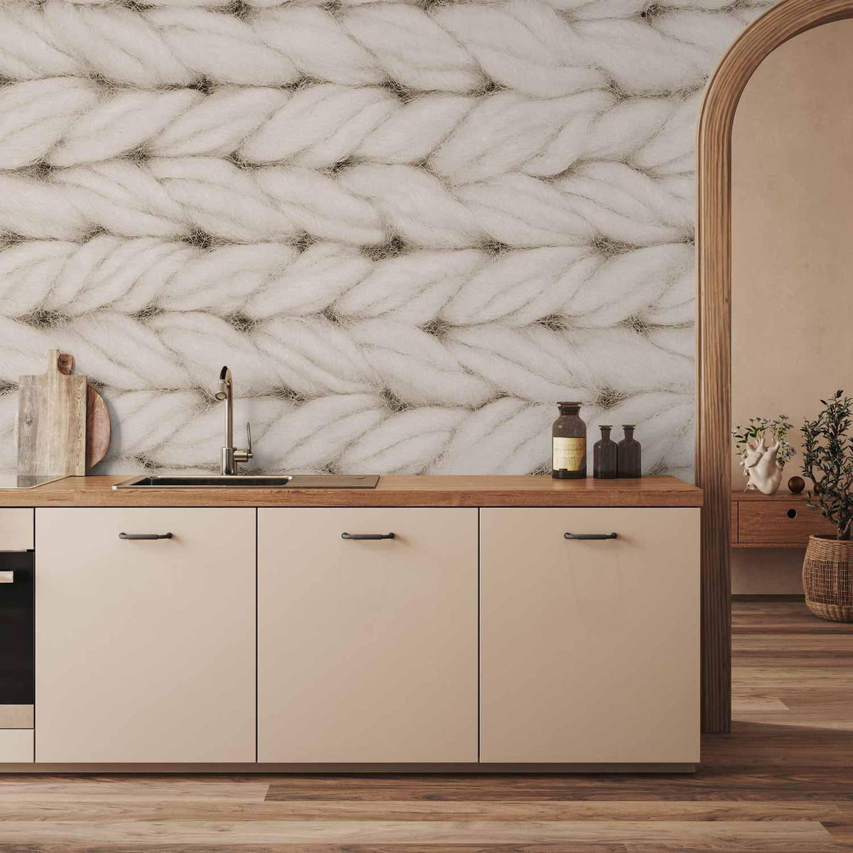 Fototapete - Real Wool - Third Variant
