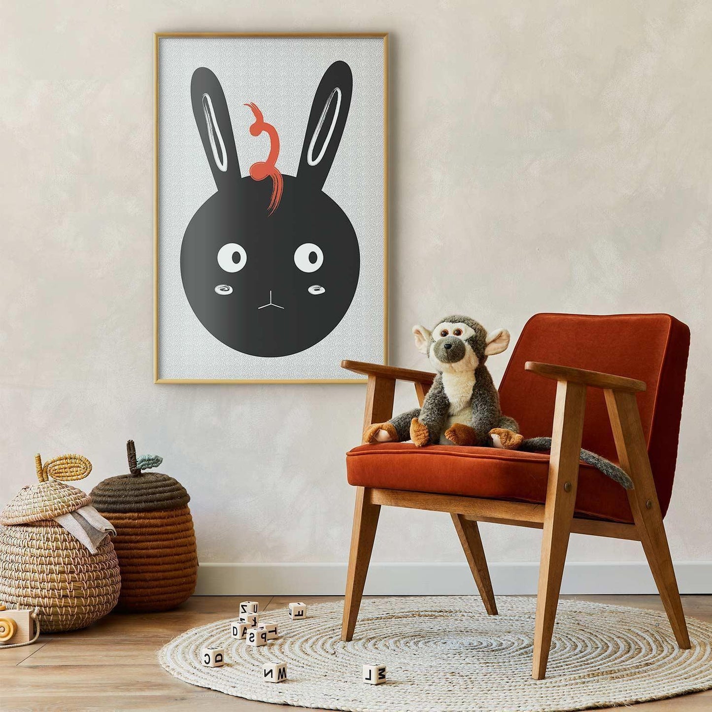 Poster Hase sieht alles – Magisch, surreal & geheimnisvoll