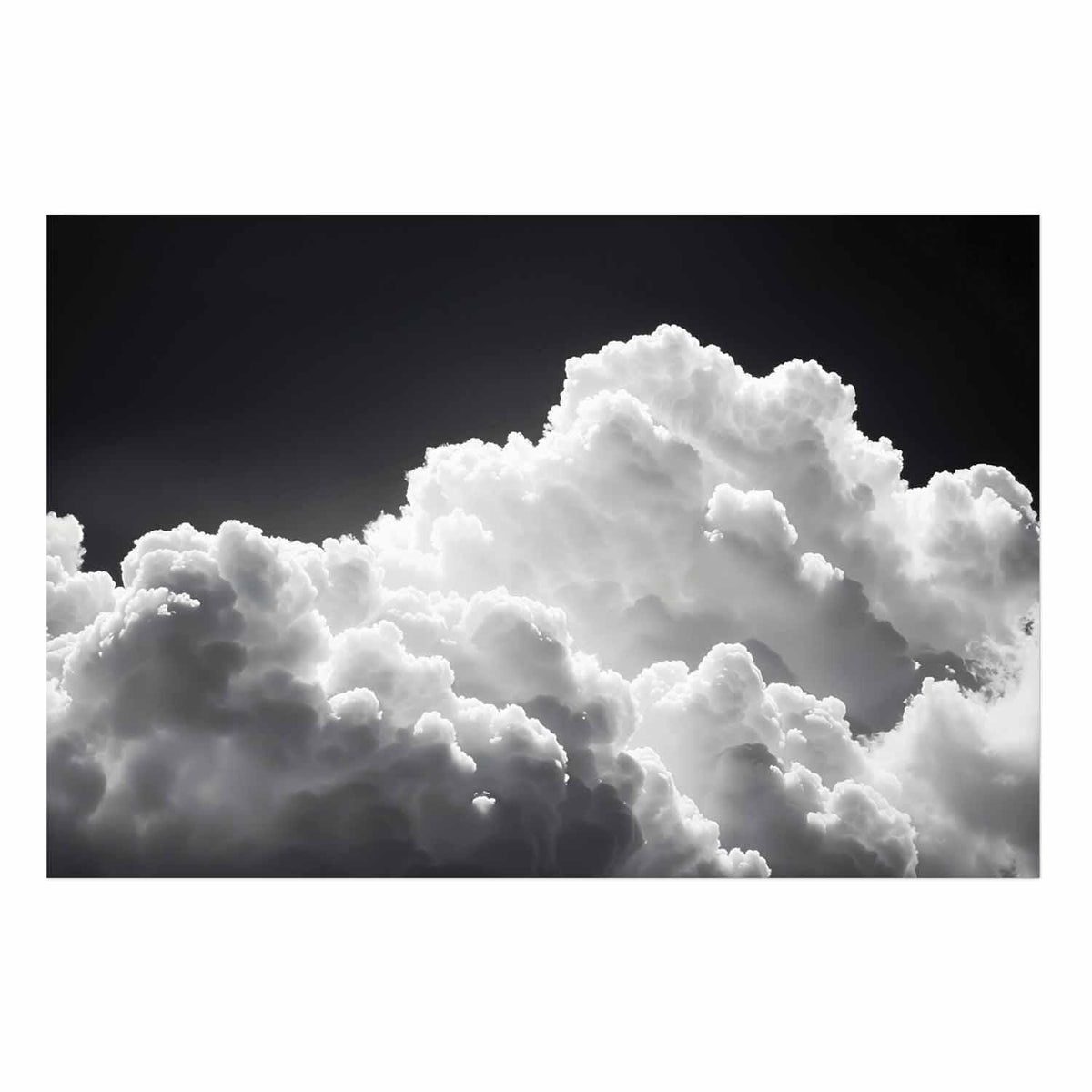 Poster - Discover the Infinite Play of Sunlight – Clouds and Shadows in the Sky