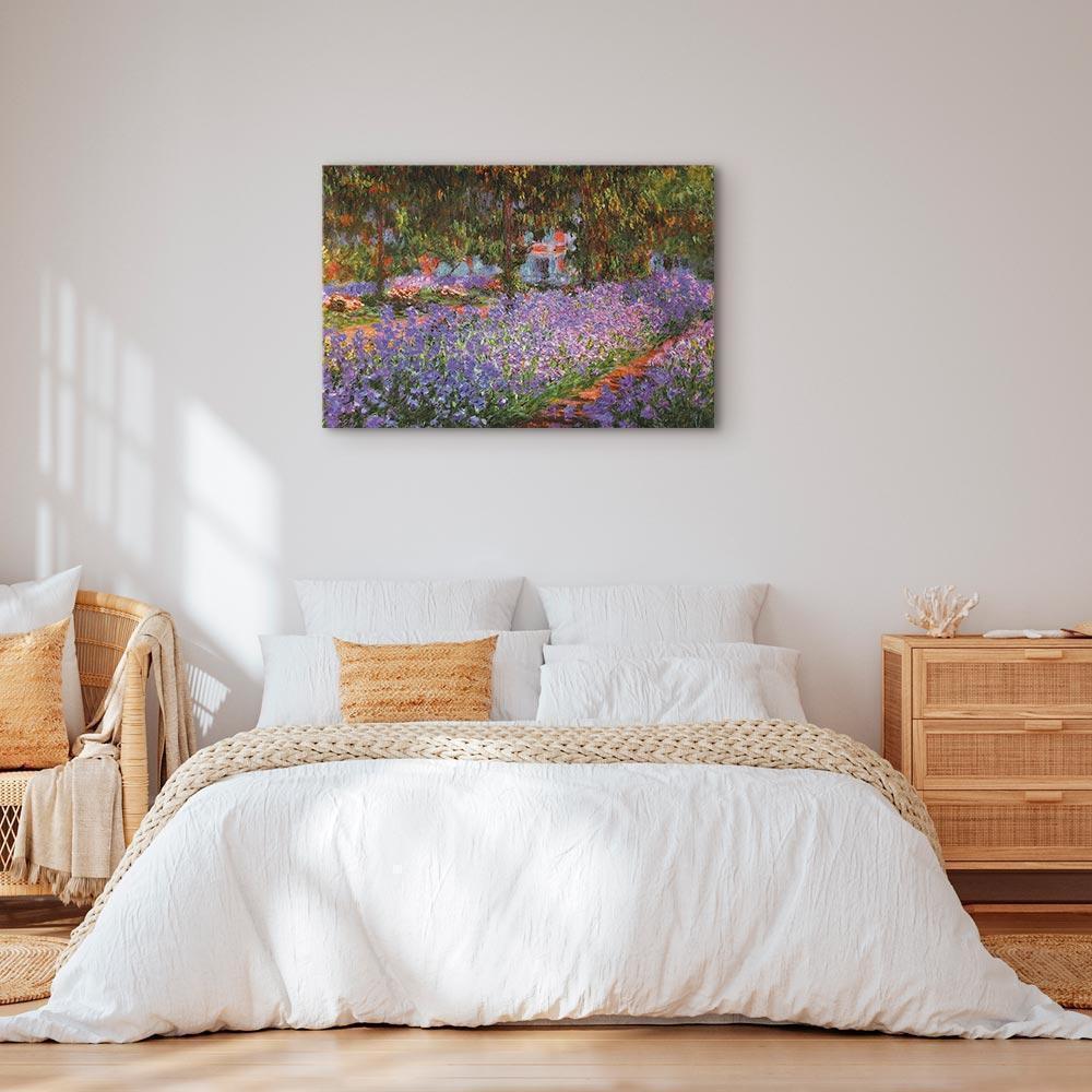 Leinwandbild - Claude Monet – The Artist’s Garden at Giverny