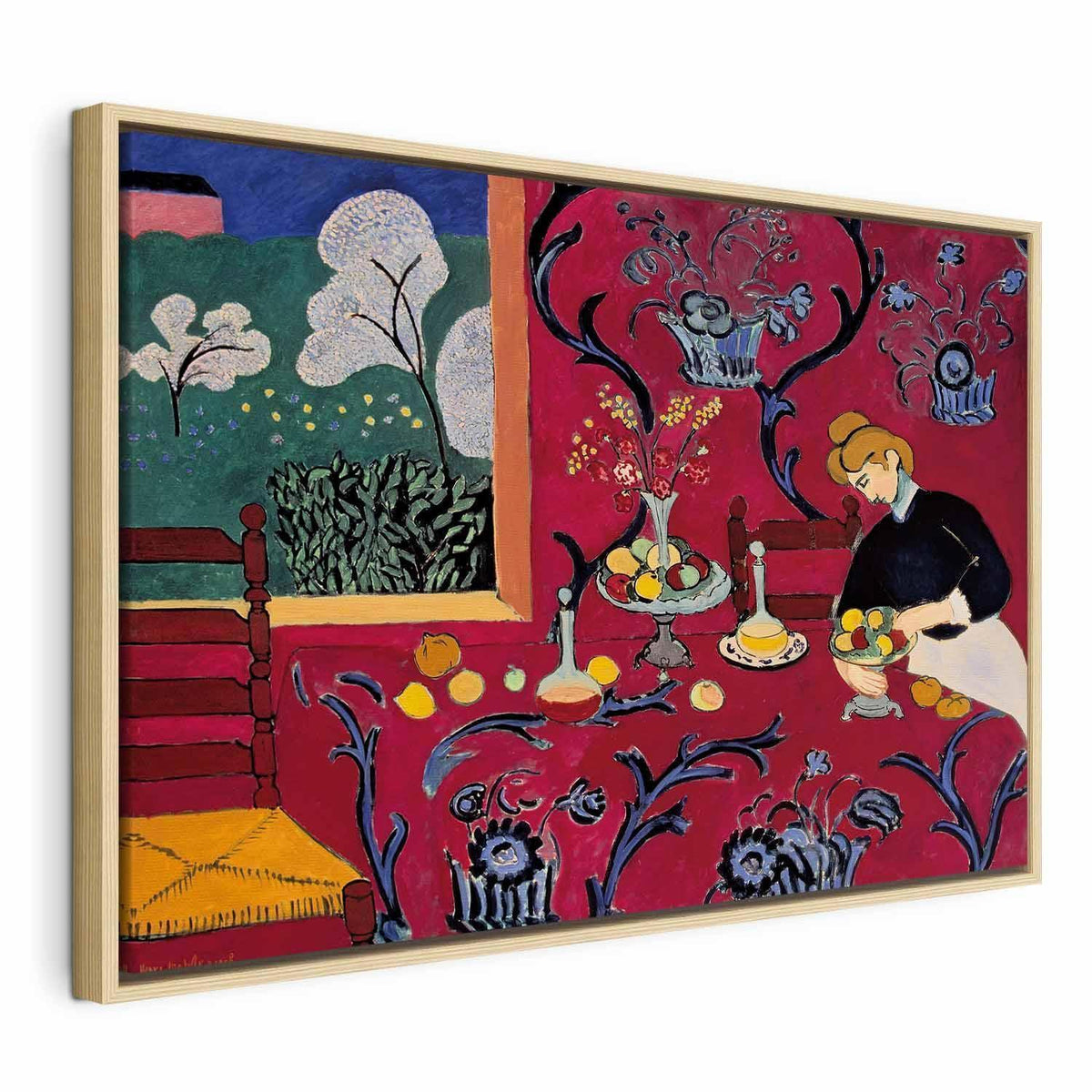 Leinwandbild - Henri Matisse – Harmony in Red (The Red Room)