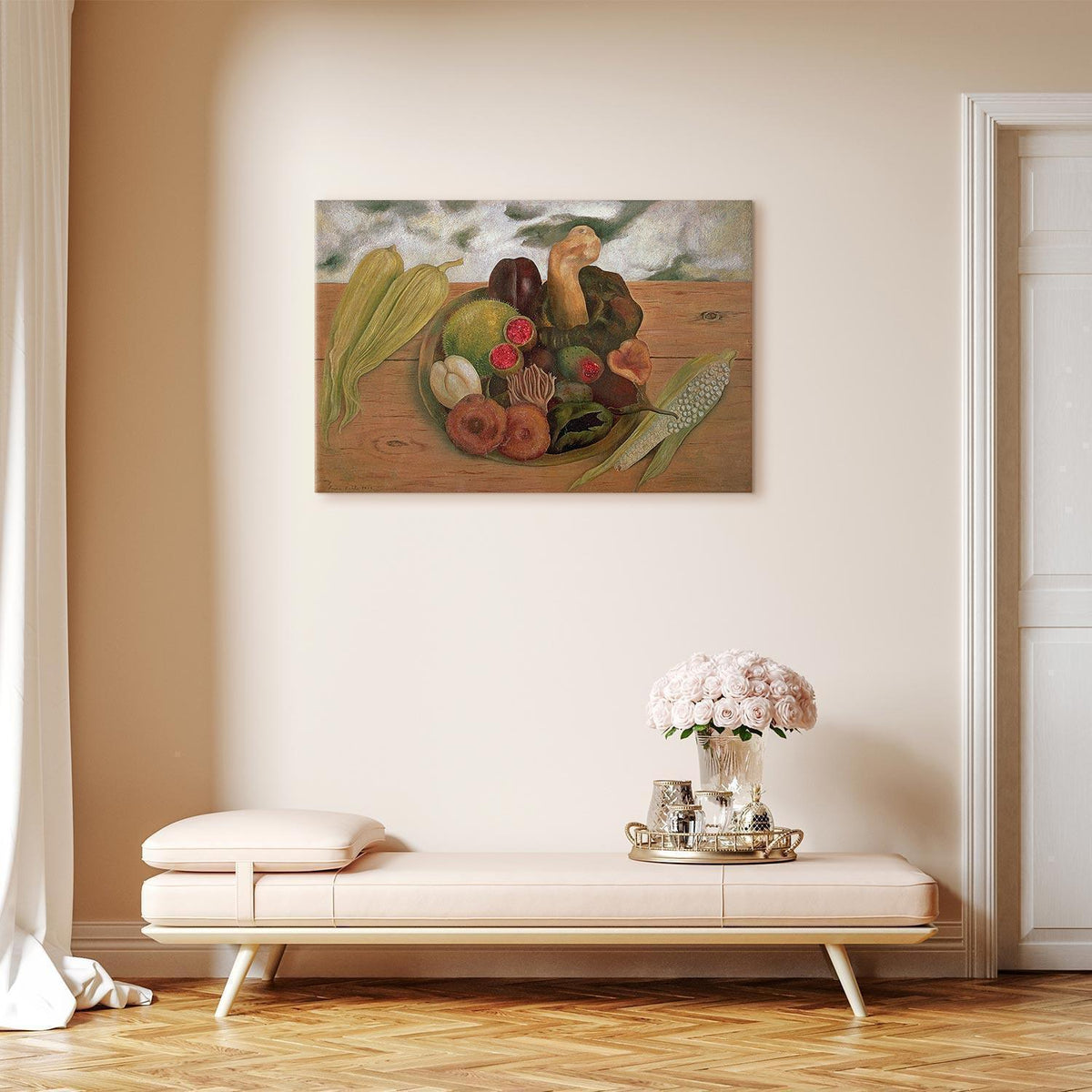 Leinwandbild - Frida Kahlo – The Fruits of the Earth