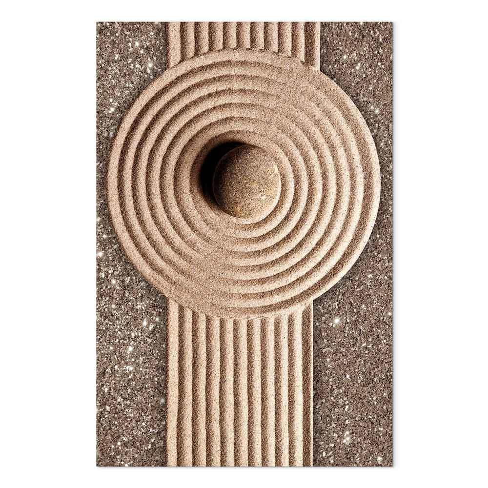 Leinwandbild - Energy Flow (1 Part) Vertical