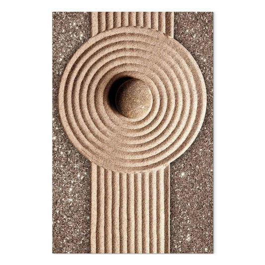 Leinwandbild - Energy Flow (1 Part) Vertical