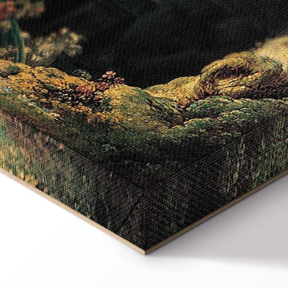 Leinwandbild Die Schaukel – Jean-Honoré Fragonard Rokoko-Meisterwerk