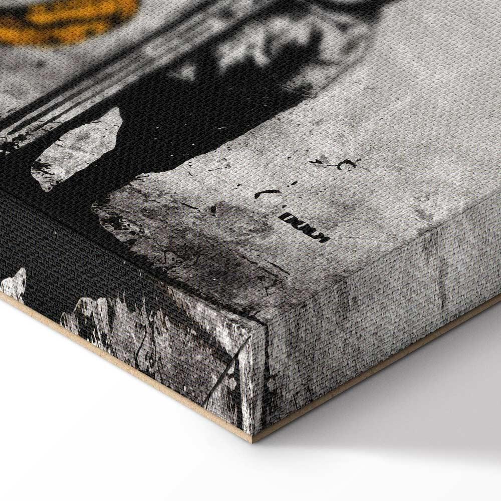 Leinwandbild - Banksy - collage