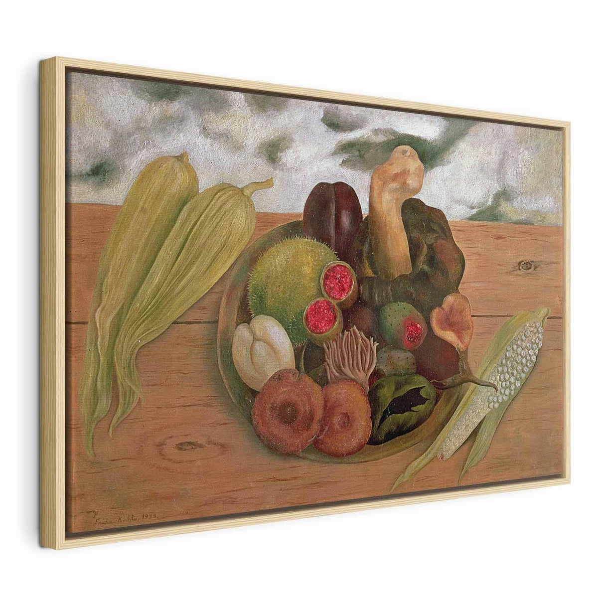 Leinwandbild - Frida Kahlo – The Fruits of the Earth