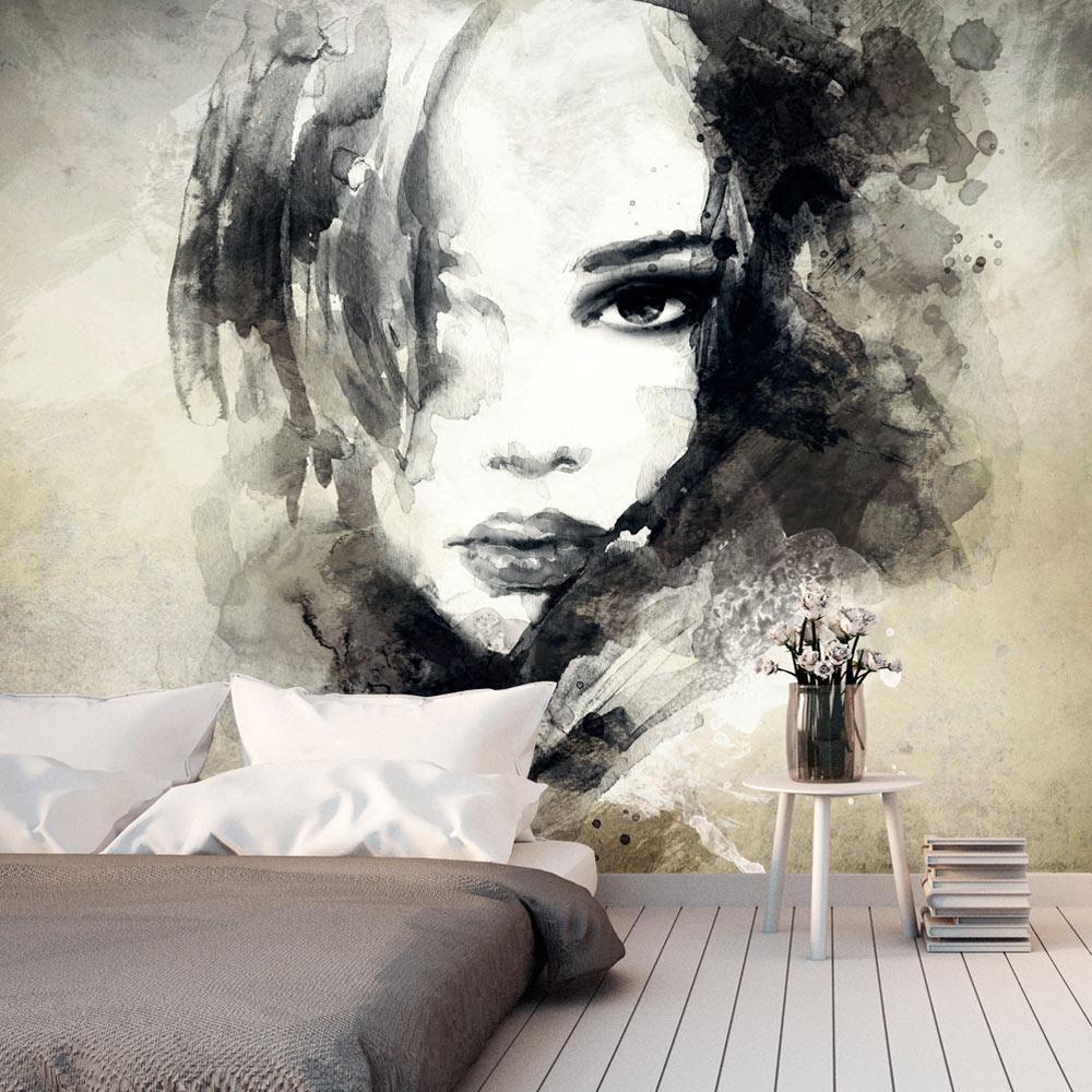 Fototapete - Mysterious Girl Artgeist