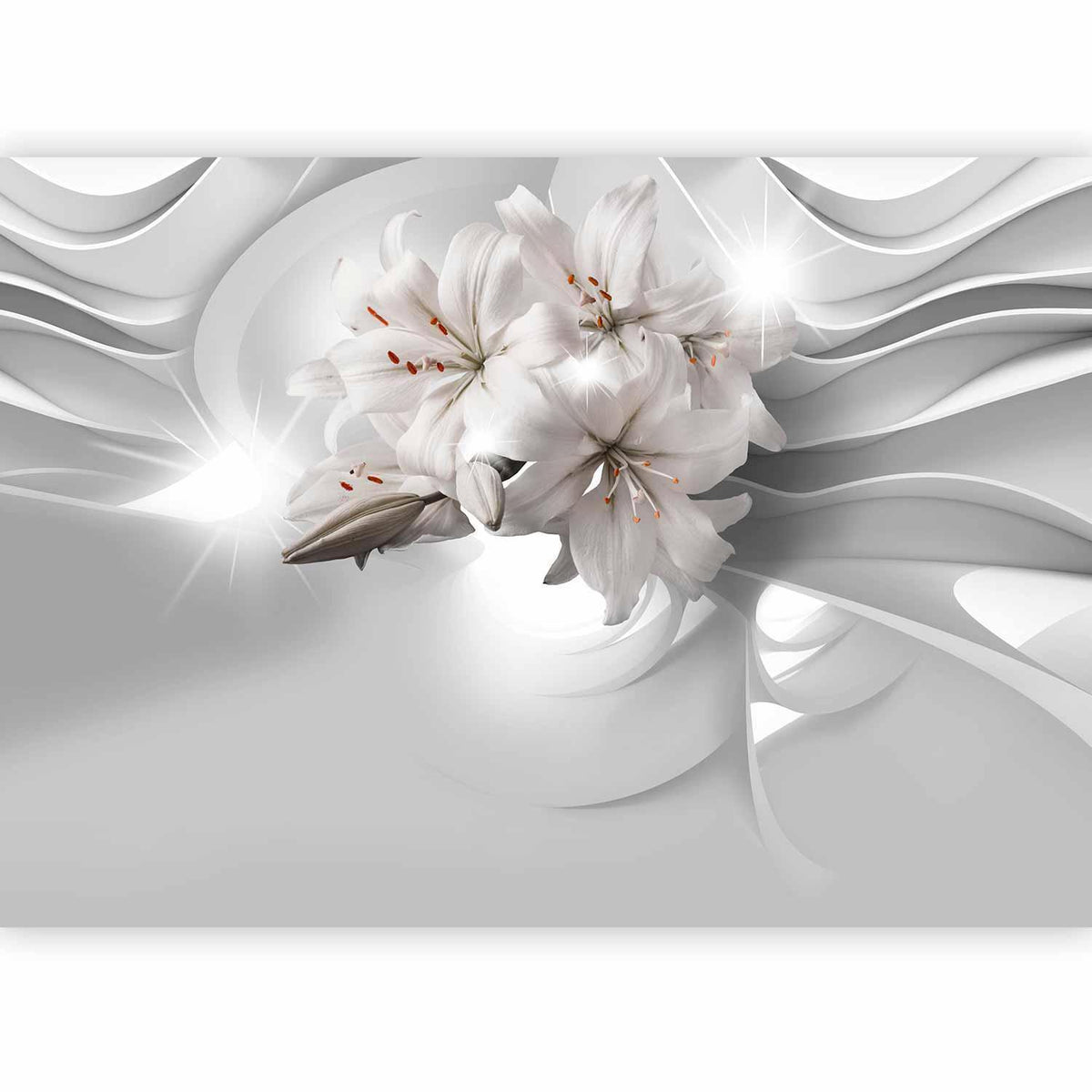 Fototapete - Lilies in the Tunnel
