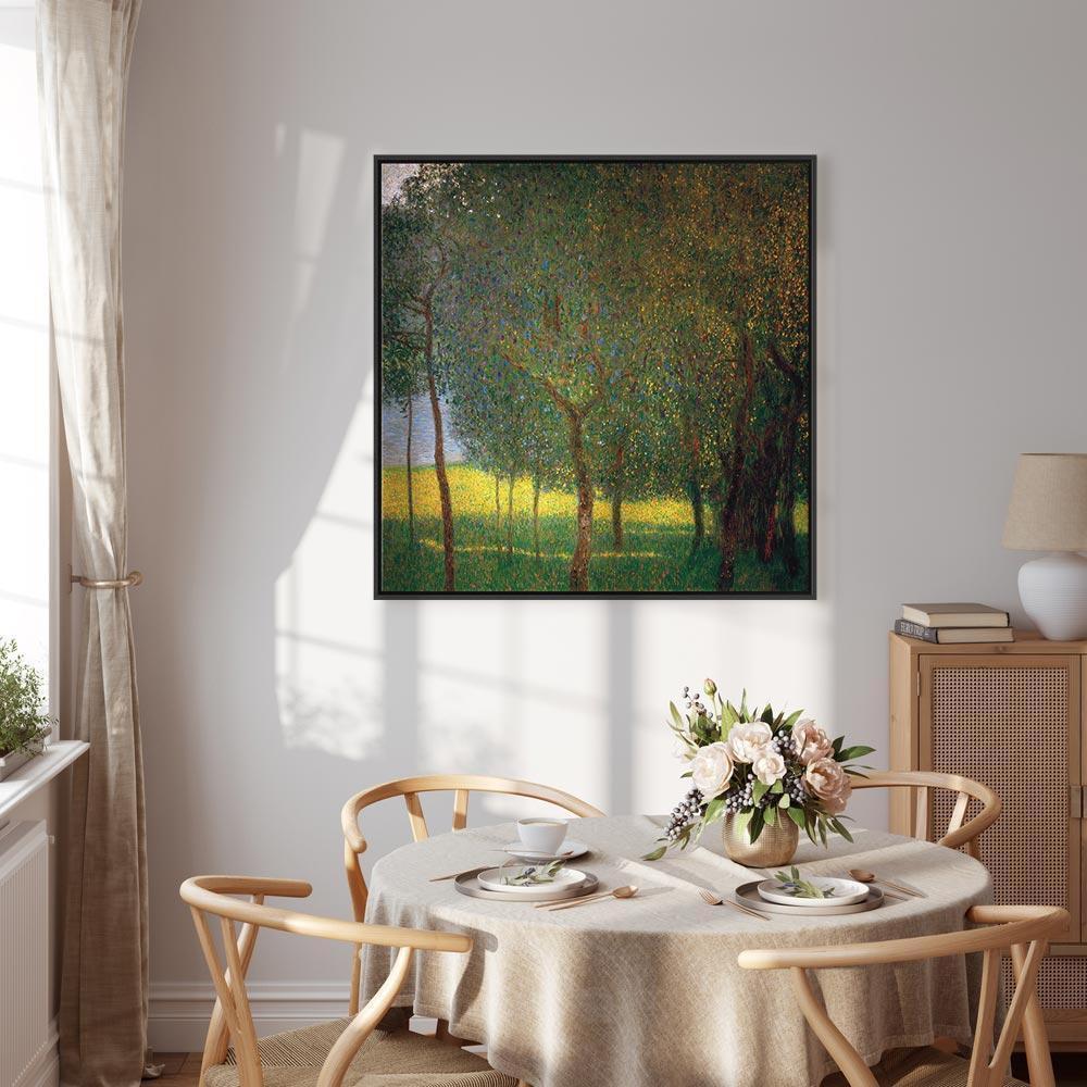 Leinwandbild - Gustav Klimt – Fruit trees on Attersee