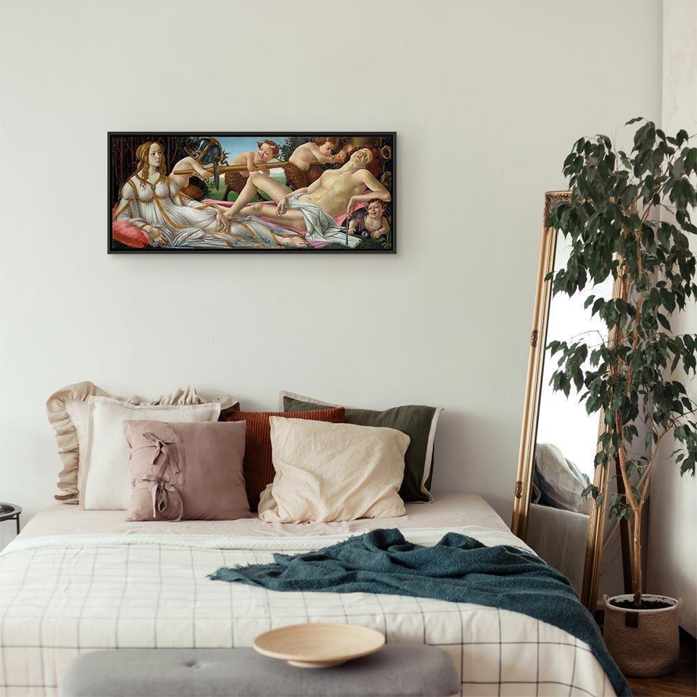 Leinwandbild - Sandro Botticelli – Venus and Mars