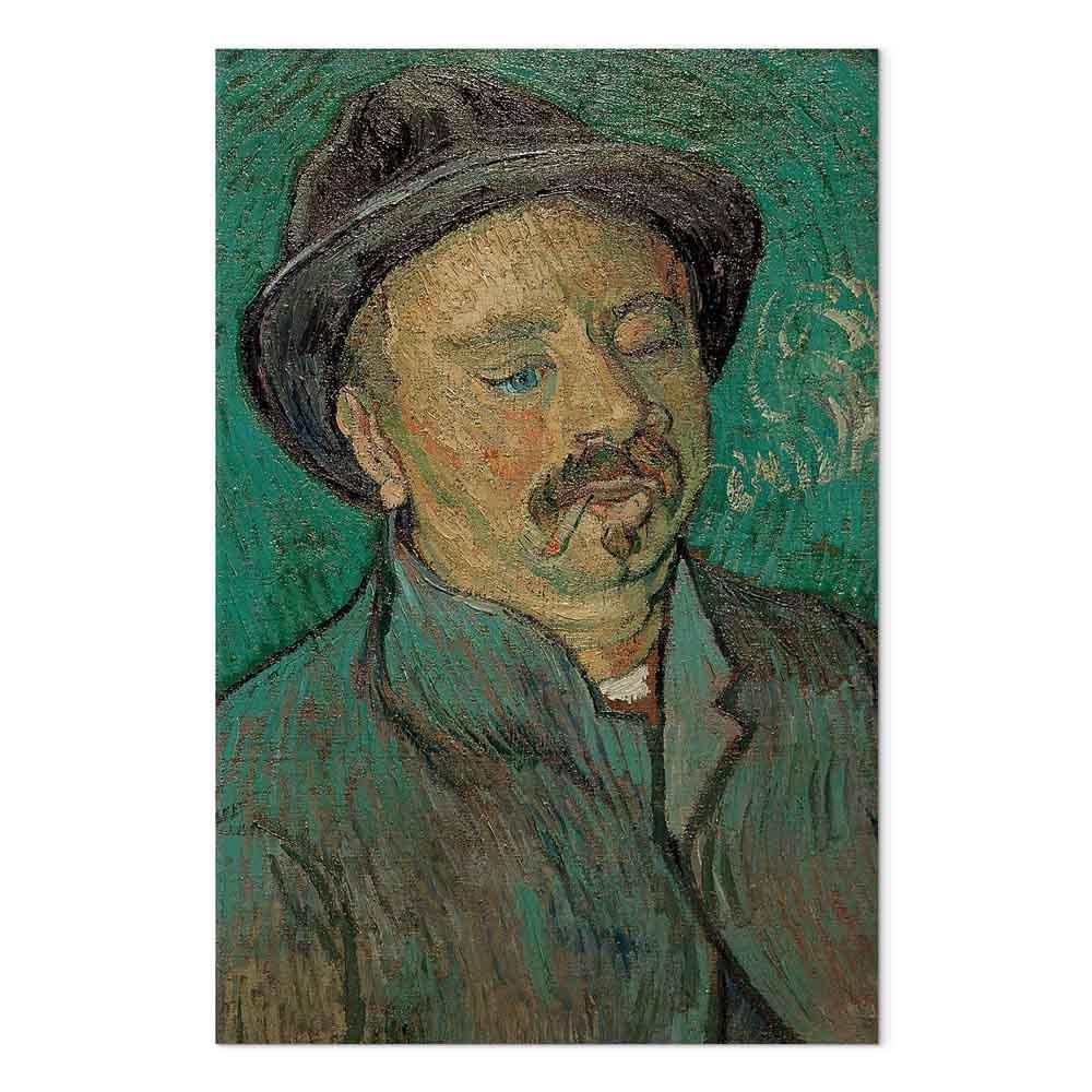 Leinwandbild - Vincent Van Gogh – Portrait of a one eyed man