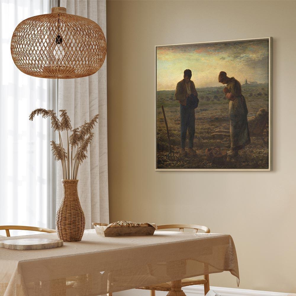 Leinwandbild - Jean-François Millet – The Angelus