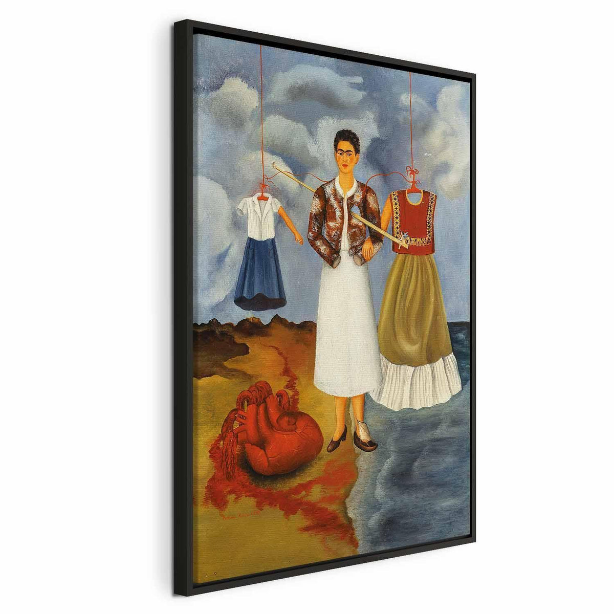 Leinwandbild - Frida Kahlo – Memory (The Heart)