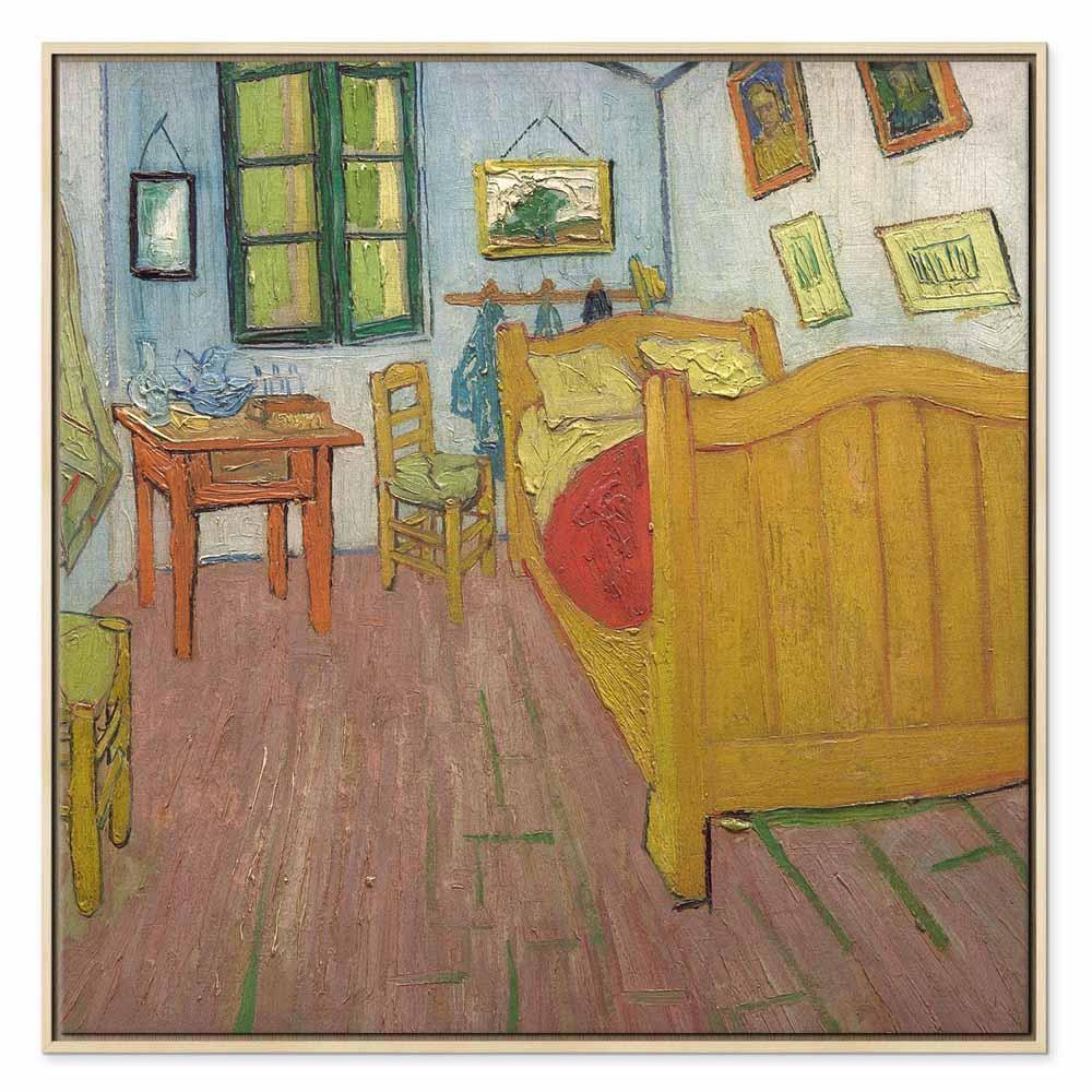 Leinwandbild - Vincent Van Gogh – The bedroom