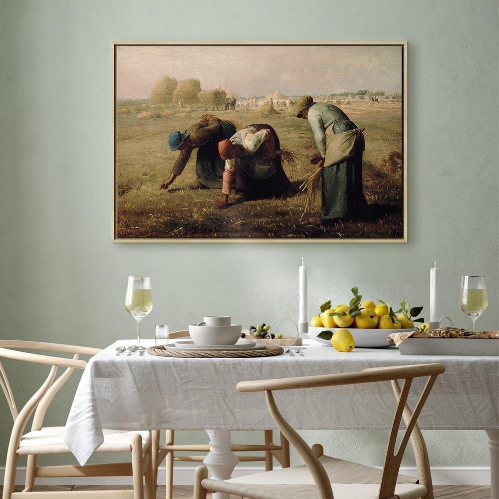 Leinwandbild - Jean-François Millet – The Gleaners