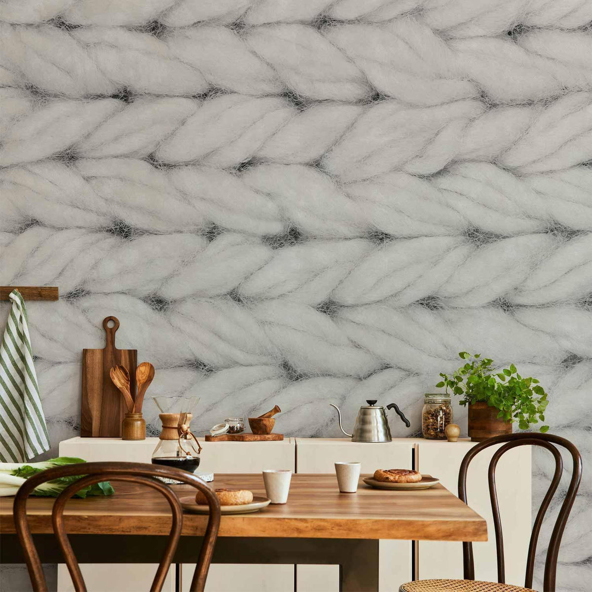 Fototapete - Real Wool - First Variant