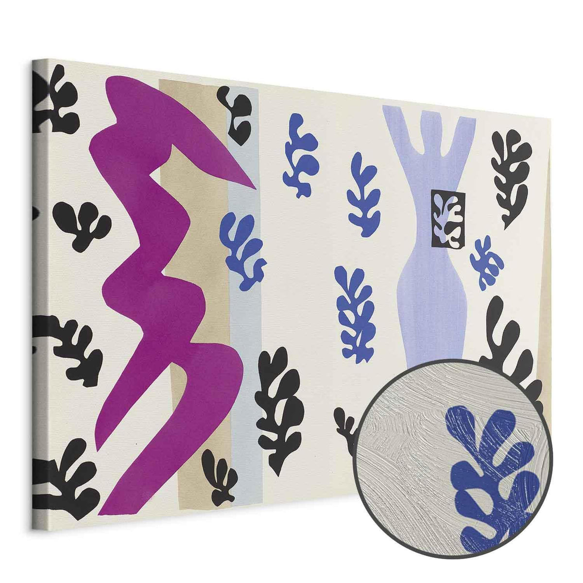 Leinwandbild - Henri Matisse – The Knife Thrower (from Jazz)