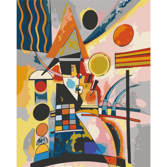 Malen nach Zahlen - Vasily Kandinsky: Swinging