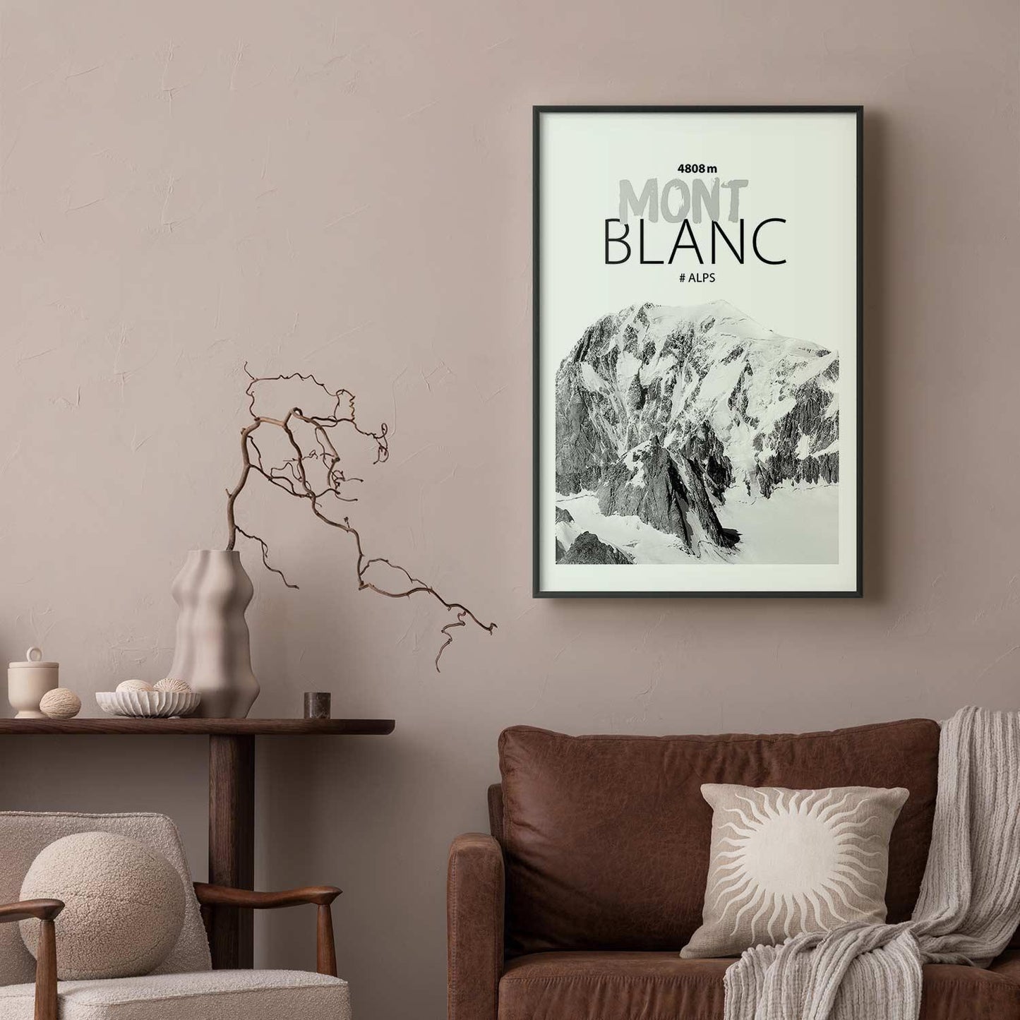 Poster - Mont Blanc Artgeist