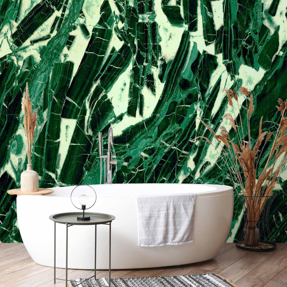Fototapete - Emerald Marble
