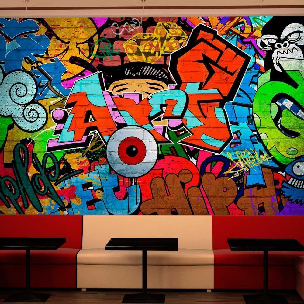 Fototapete - Graffiti art Artgeist