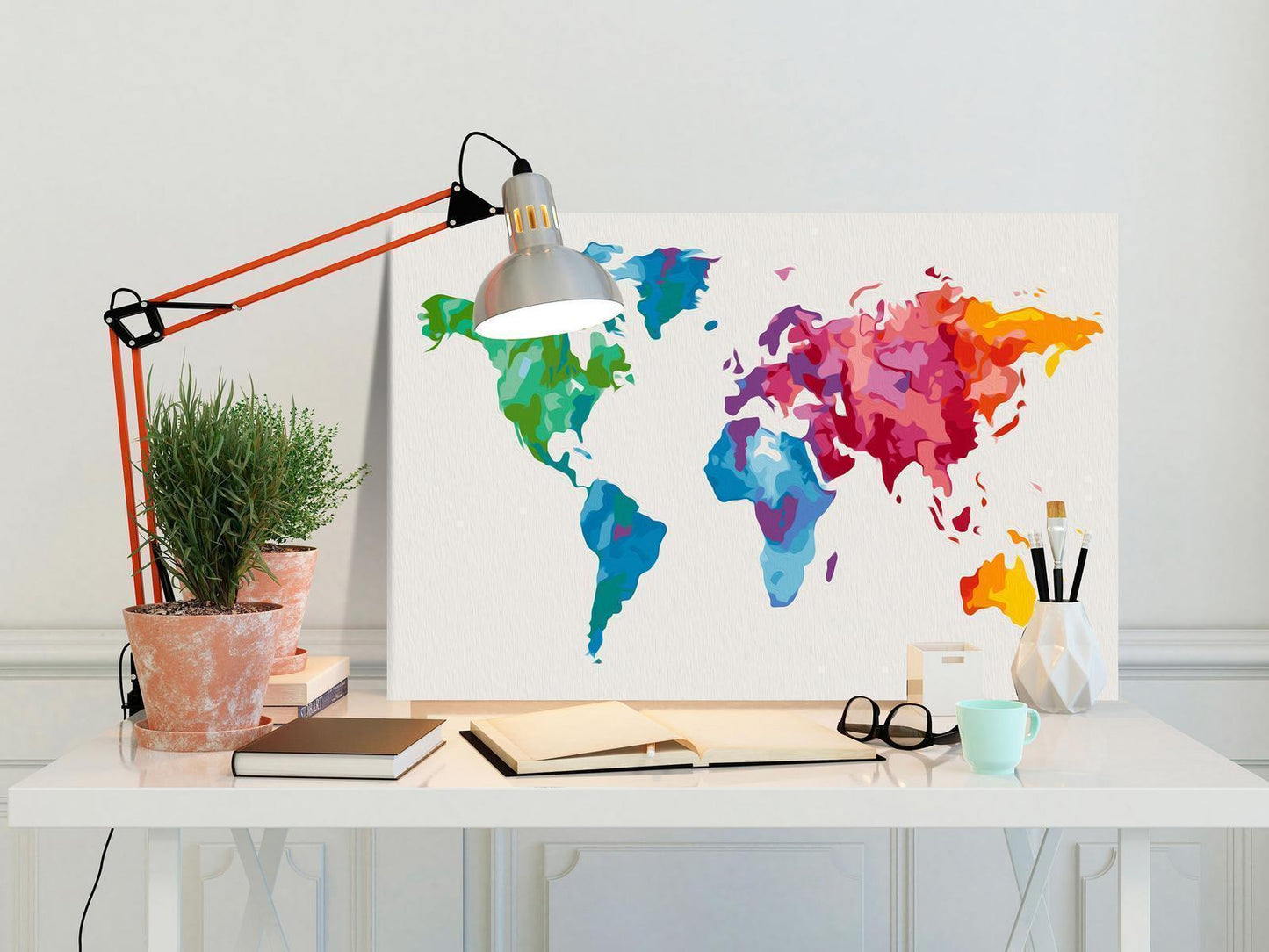 Malen nach Zahlen - Colours of the World