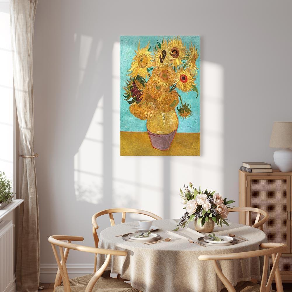 Leinwandbild - Vincent van Gogh – Sunflowers II