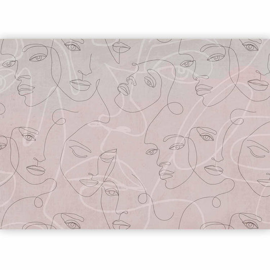 Fototapete - Thousands of Faces