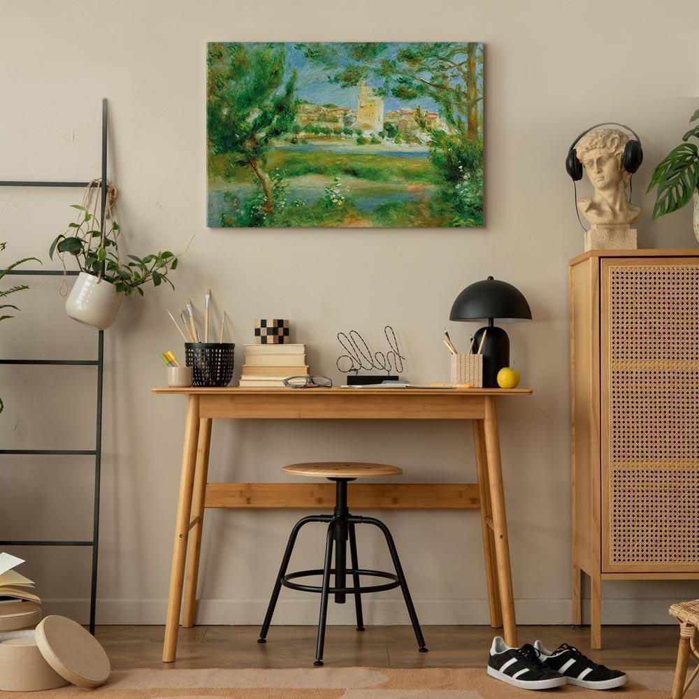Leinwandbild - Pierre-Auguste Renoir – Villeneuveles-Avignon