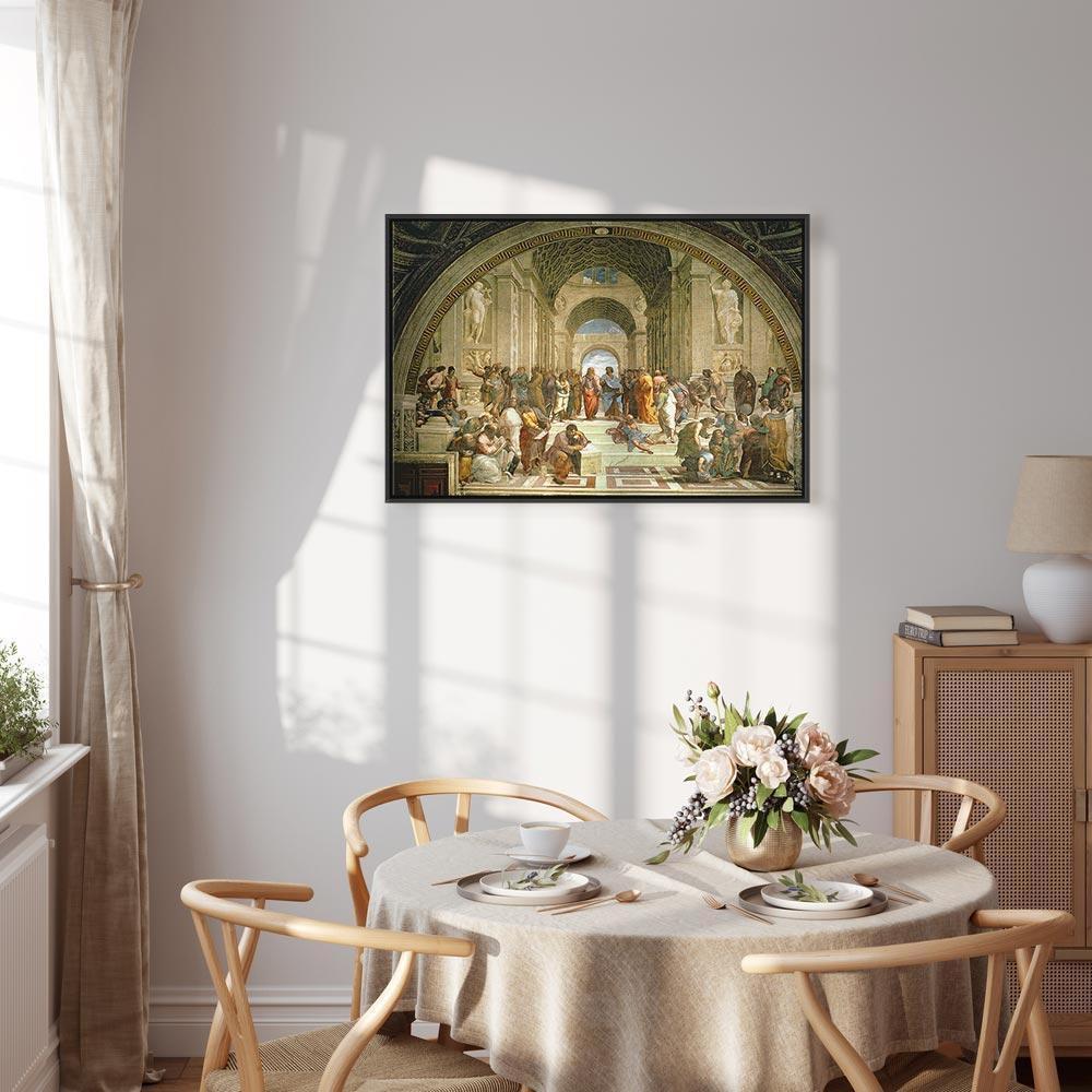 Leinwandbild - Raphael – The School of Athens