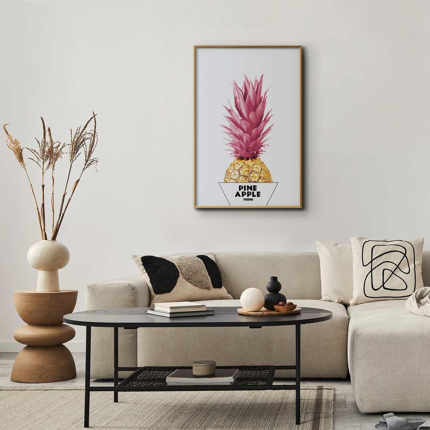 Poster - Golden Pineapple Artgeist