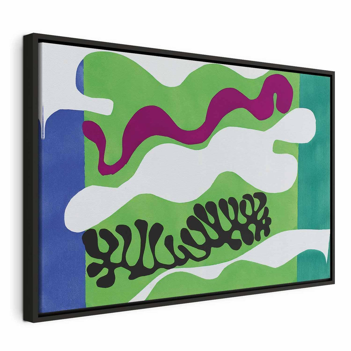 Leinwandbild - Henri Matisse – Lagoon II (from Jazz)